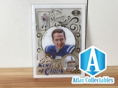 2021 Illusions Football King of Cards #KC-17 Peyton Manning Acetate Colts